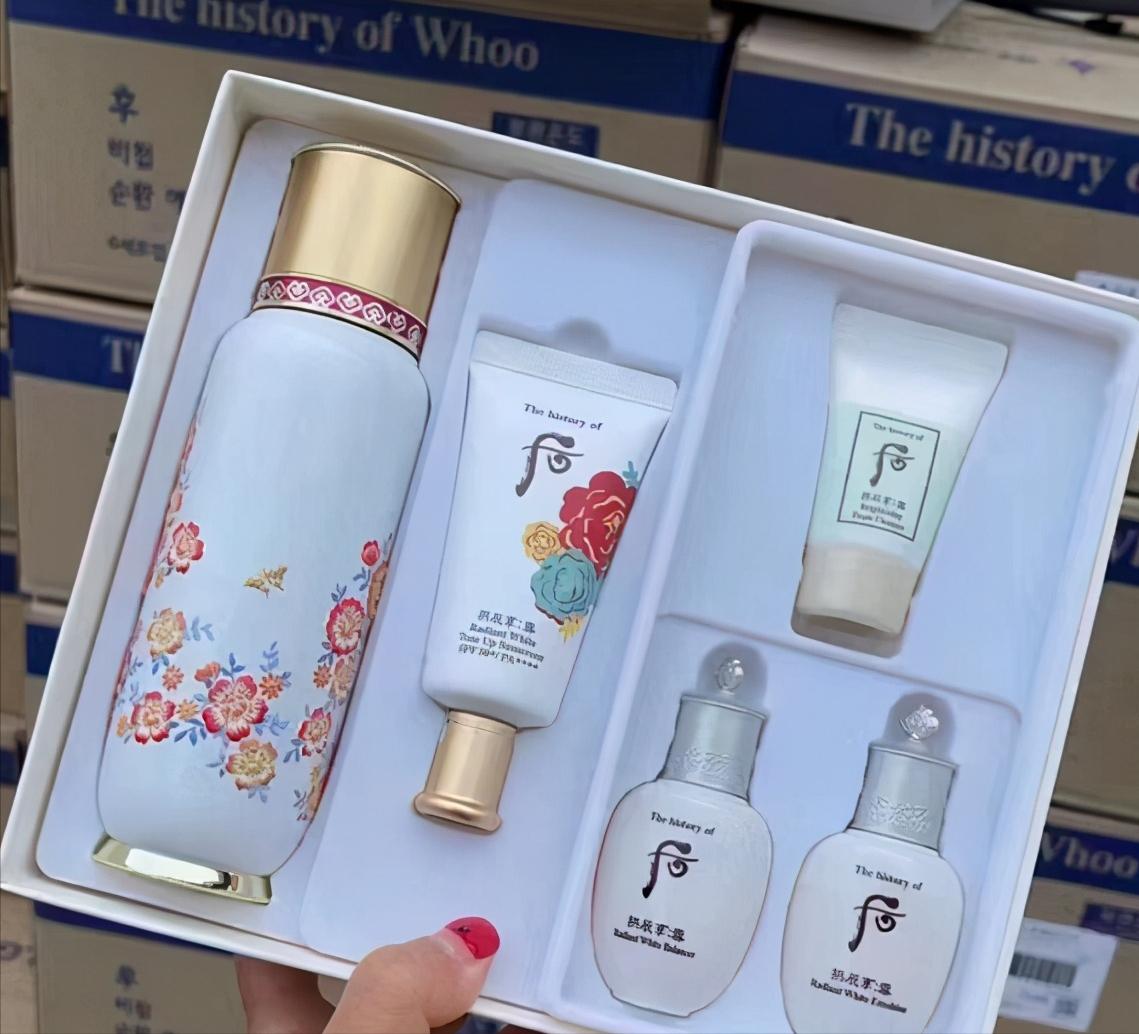 whoo后秘贴三件套小样,whoo后秘贴套盒限量款