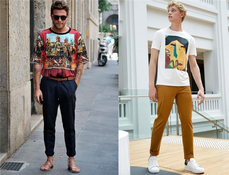 纯色t恤太单调可以怎样搭配,简单又不失时髦的纯色t恤