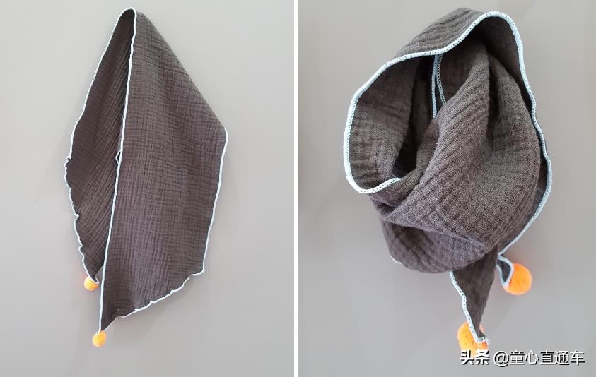 韩版冬款儿童围巾,好看又实用的儿童围巾