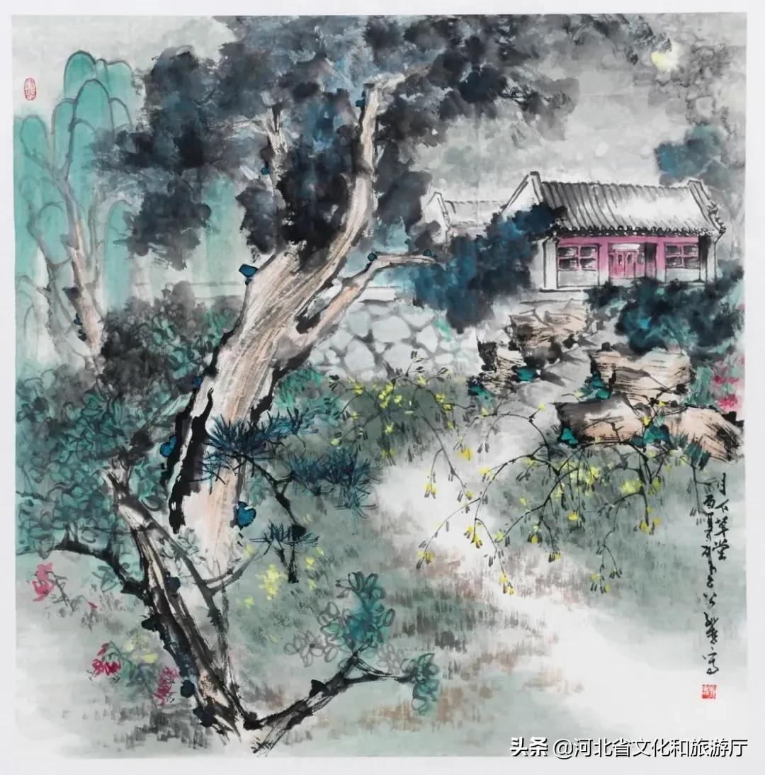 故事中的保定,莲池行宫12景寓意