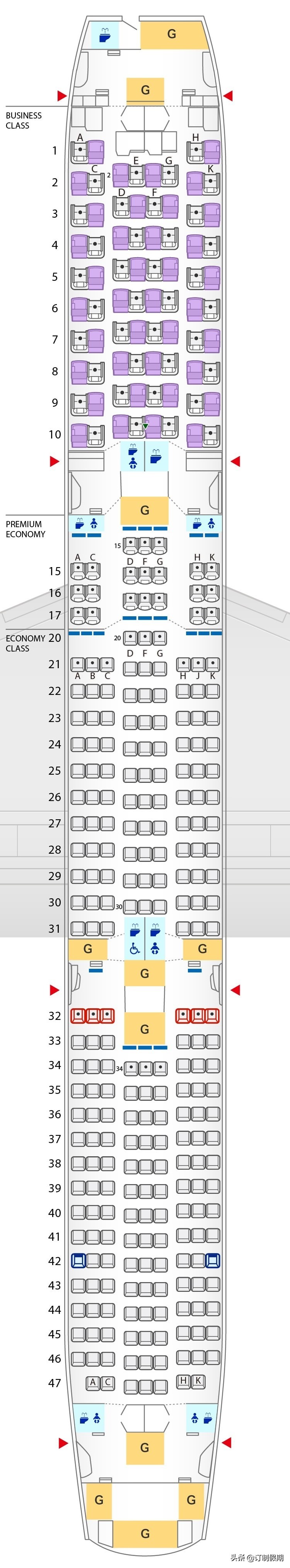全日空航空nh904机型,全日空波音777-300国内机型