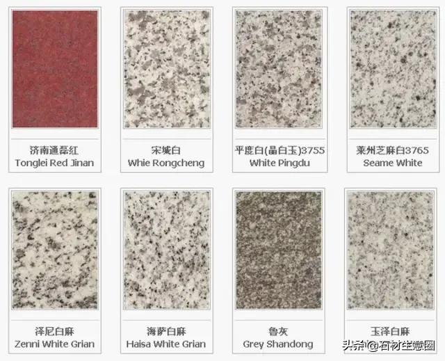 石材加工产业图谱,最新全国石材分布图