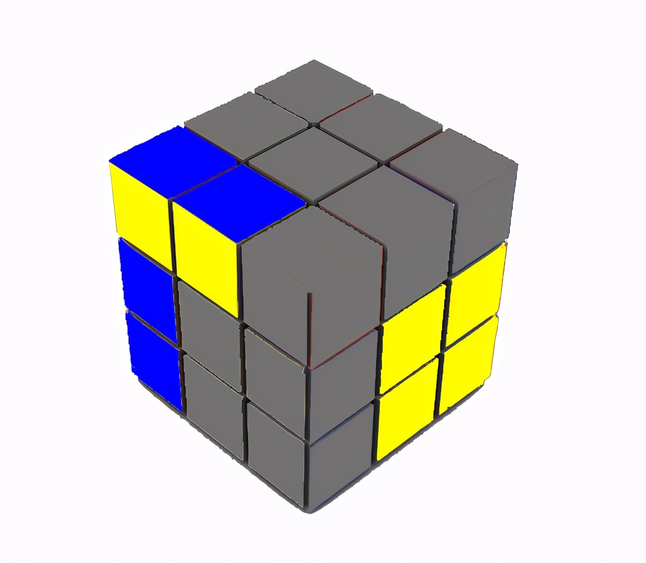 三阶魔方桥式和cfop选择哪个,桥式解法还原三阶魔方公式图