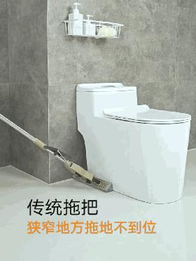方便易清洗的拖把,免手洗拖把简直太方便了
