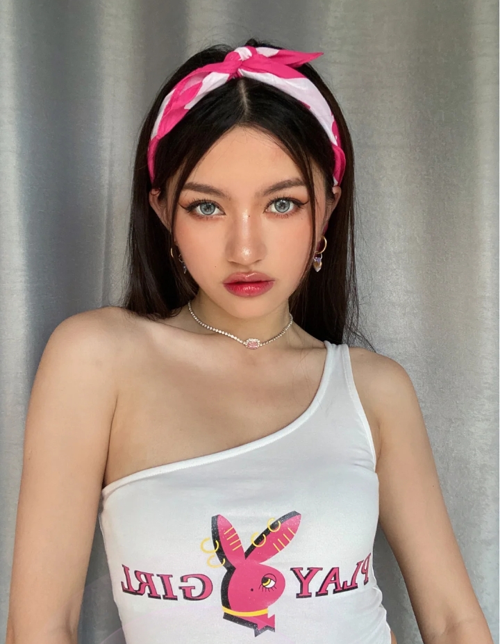 头巾的时尚扎法,lisa头巾造型