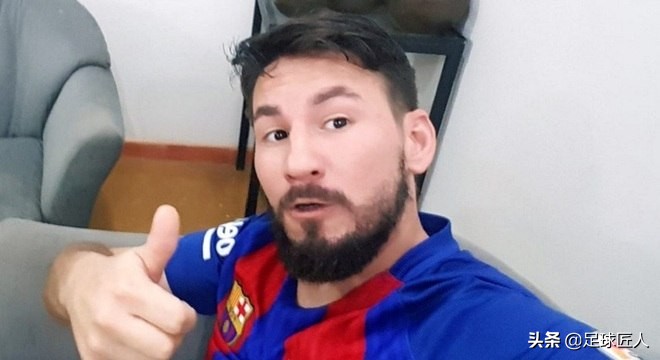 梅西新发型曝光,高仿梅西