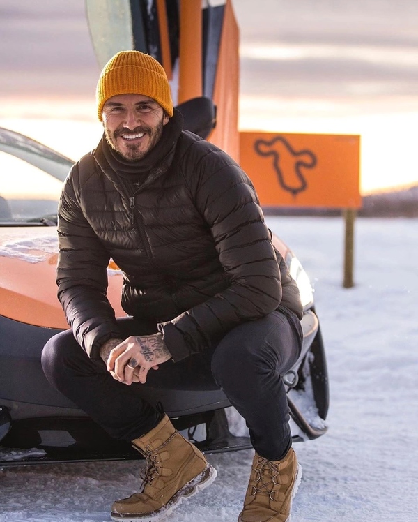 贝克汉姆帅气穿搭图文,贝克汉姆的穿搭风格