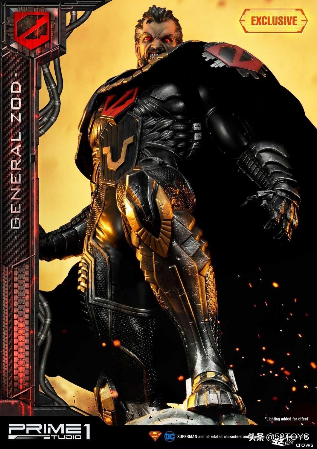 英雄还是暴君Prime1StudioDC佐德将军漫画版1/3雕像前瞻