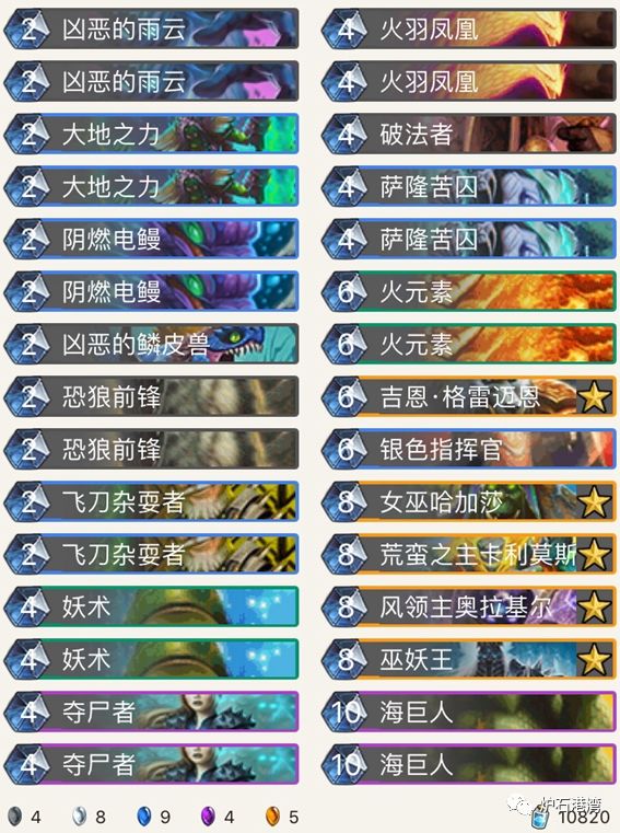 炉石卡组T0卡组,炉石ts1