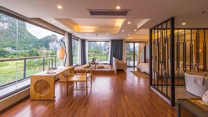 阳朔带游泳池价格适中的酒店,阳朔旅游比较方便的酒店