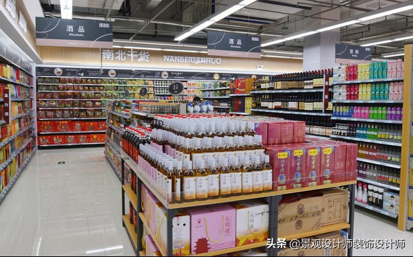 超市设计图视频,小超市货架摆放设计