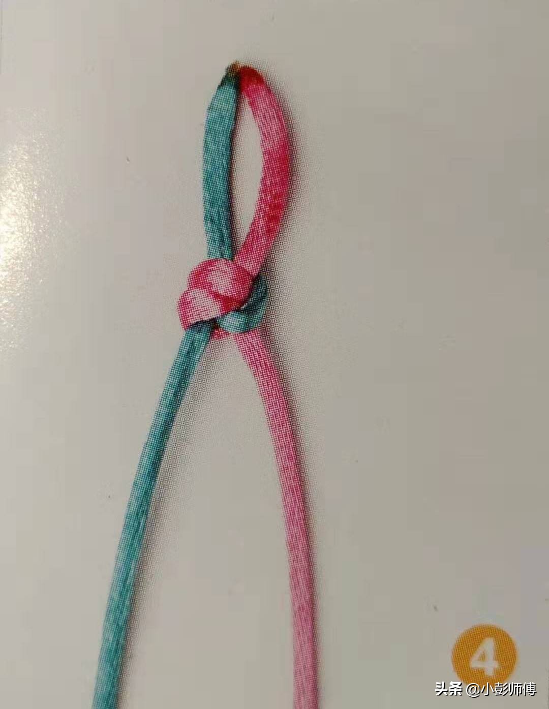 手工手链绳的编法蛇结,手工编绳手链教程蛇结