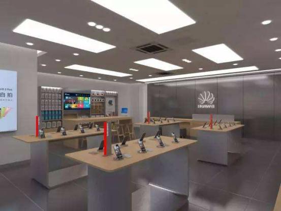 苹果店的宣传标语宣传华为,苹果门店门口打华为的广告