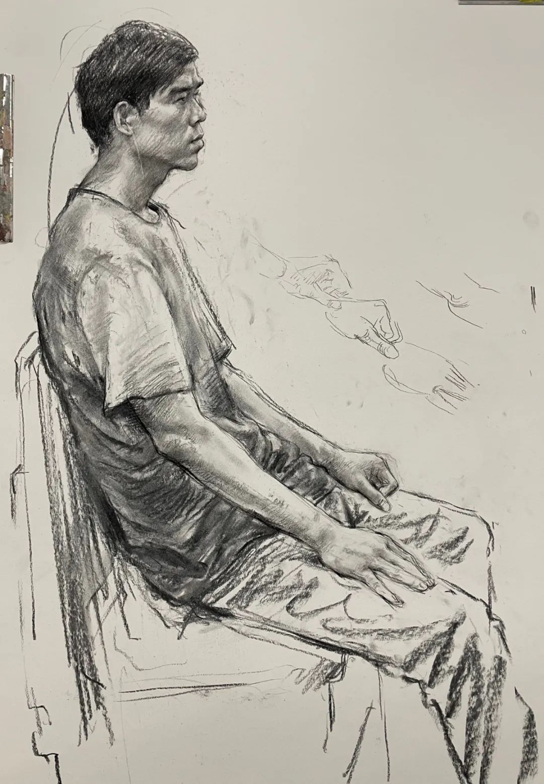 杭州画室｜章鱼老师魅力展示高质量范画现场（附高产私密作品）