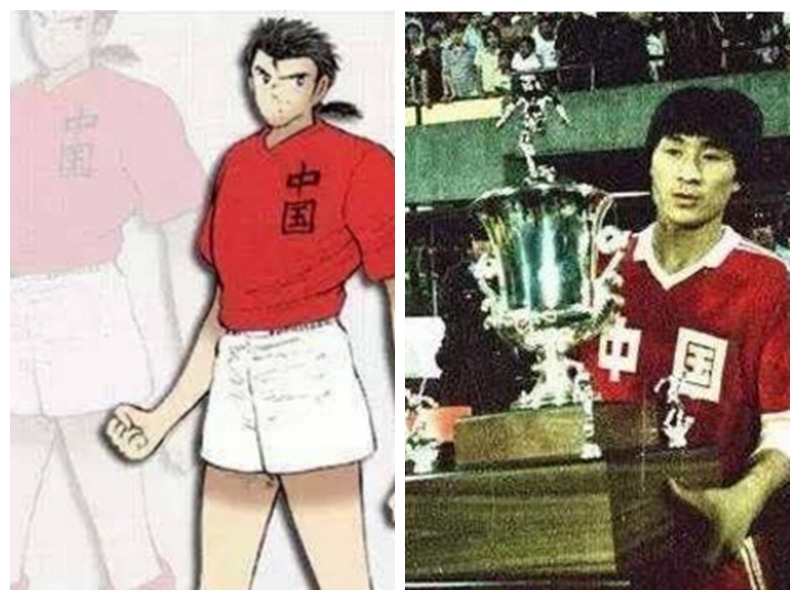 足球小将漫画原型,足球小将人物画法