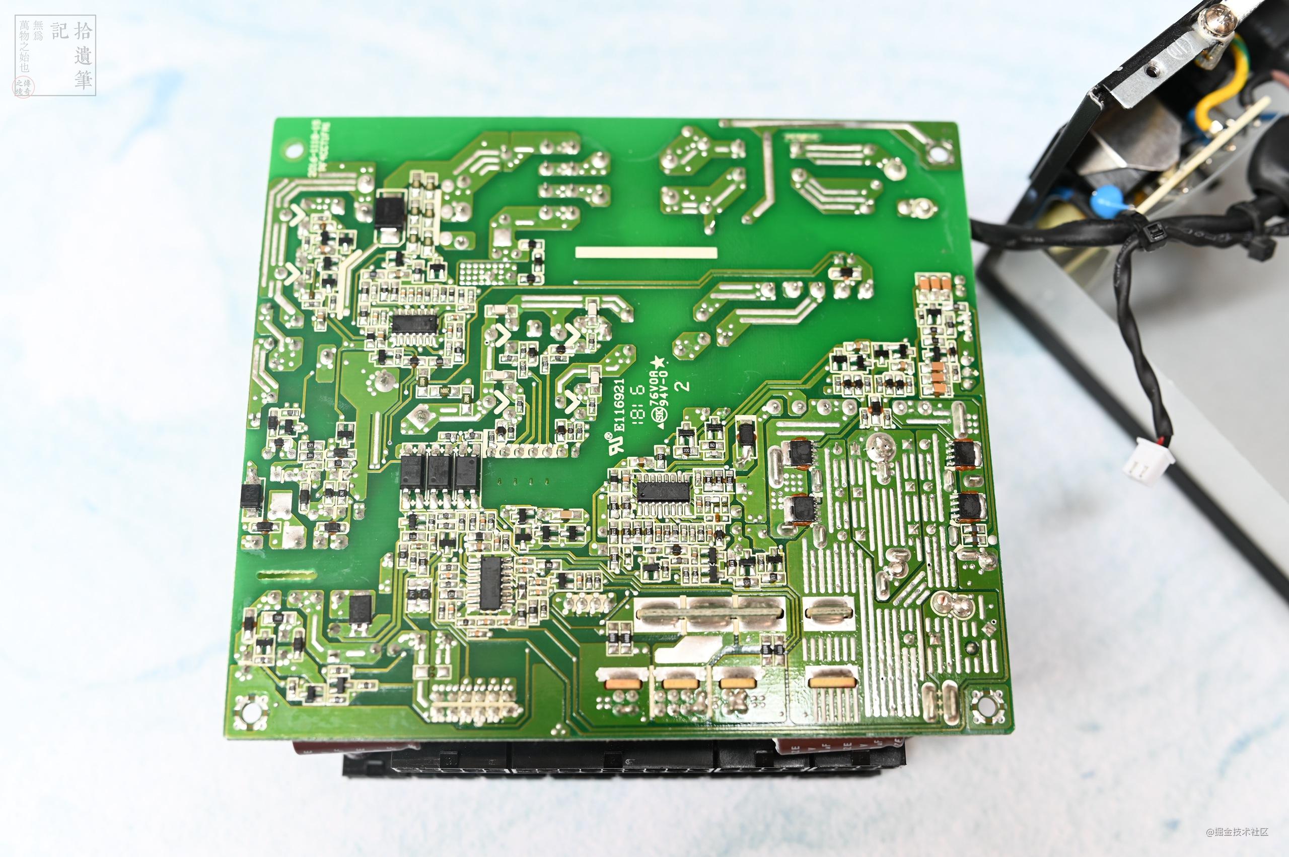 拆解非全模组电源,拆解后最好的电源