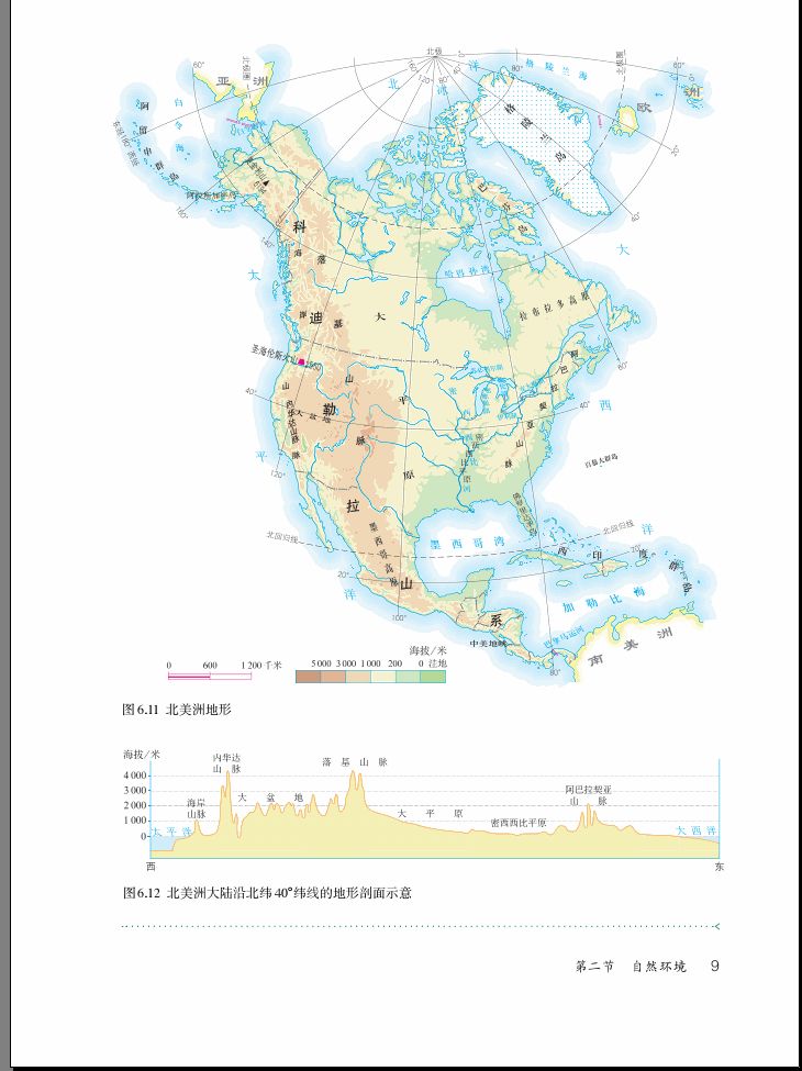 人教版七年级地理教材电子书,地理课本七下人教版电子课本
