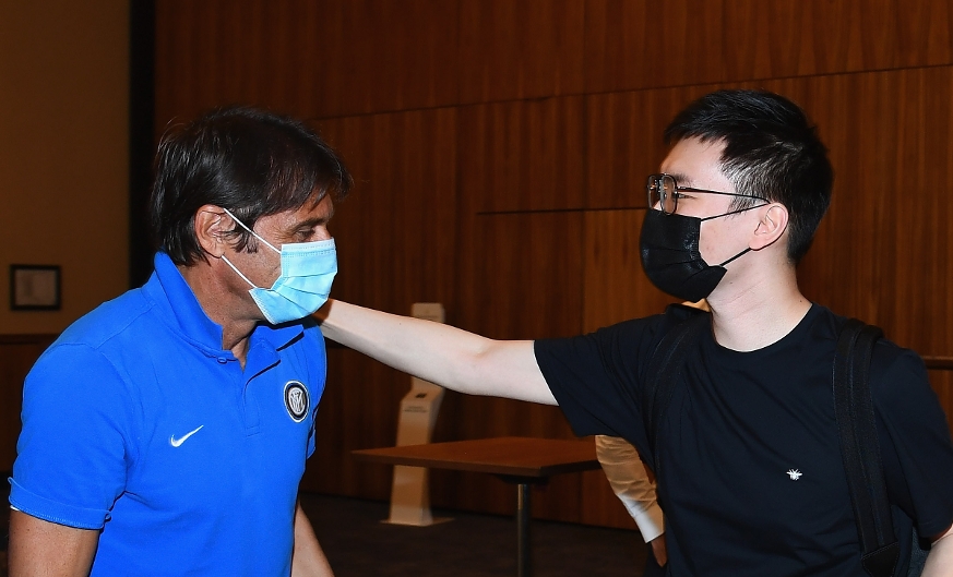 阿莱格里国米孔蒂,张康阳和孔蒂离任阿莱格里