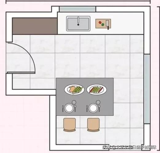 餐厅厨房一体化设计的6个方案,中厨西厨餐厅厨房一体设计