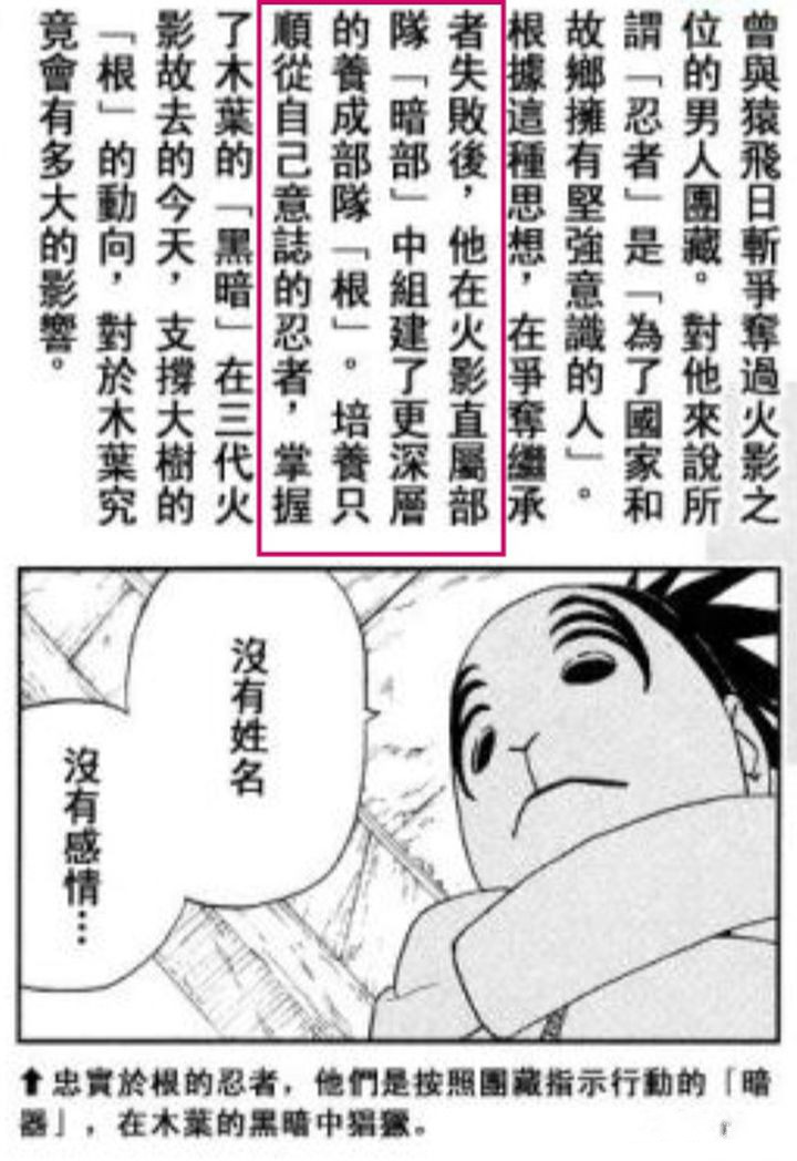 暗部是什么人物,暗部组织