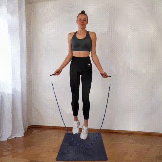 7天跳绳减肥方法效果超级明显,跳绳减肥法一天跳1000个才有效