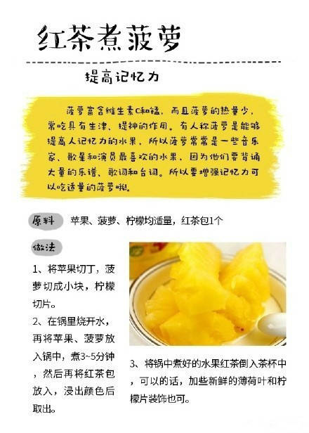 水果蒸着吃治各种小毛病哦~转需供参考​​​​