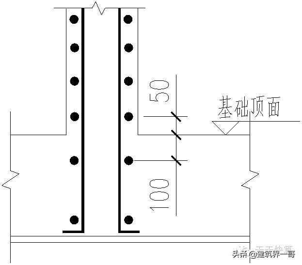 剪力墙钢筋间距图纸上怎么看,剪力墙的基础钢筋怎么计算