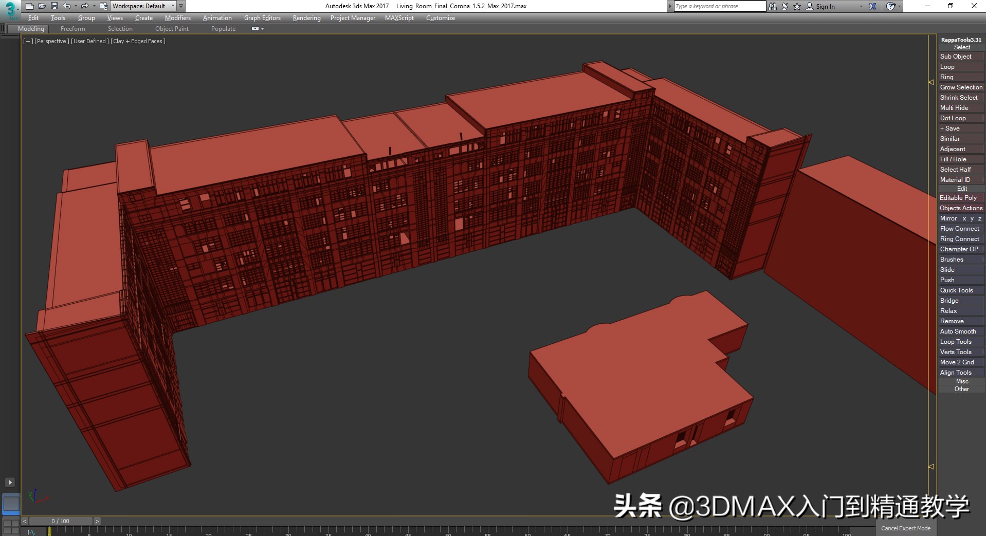 那些好看的效果图是怎么做的,耗时56小时才完成作品