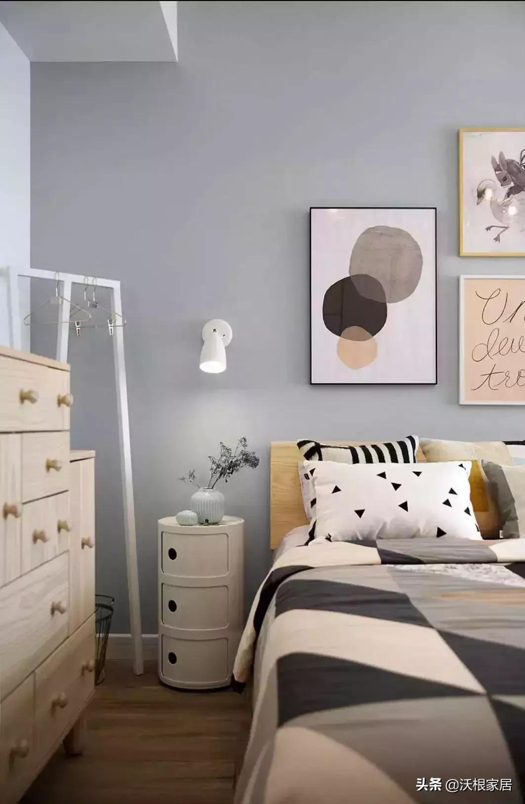 120平方三室一厅房子北欧风格,北欧风婚房布置效果图大全