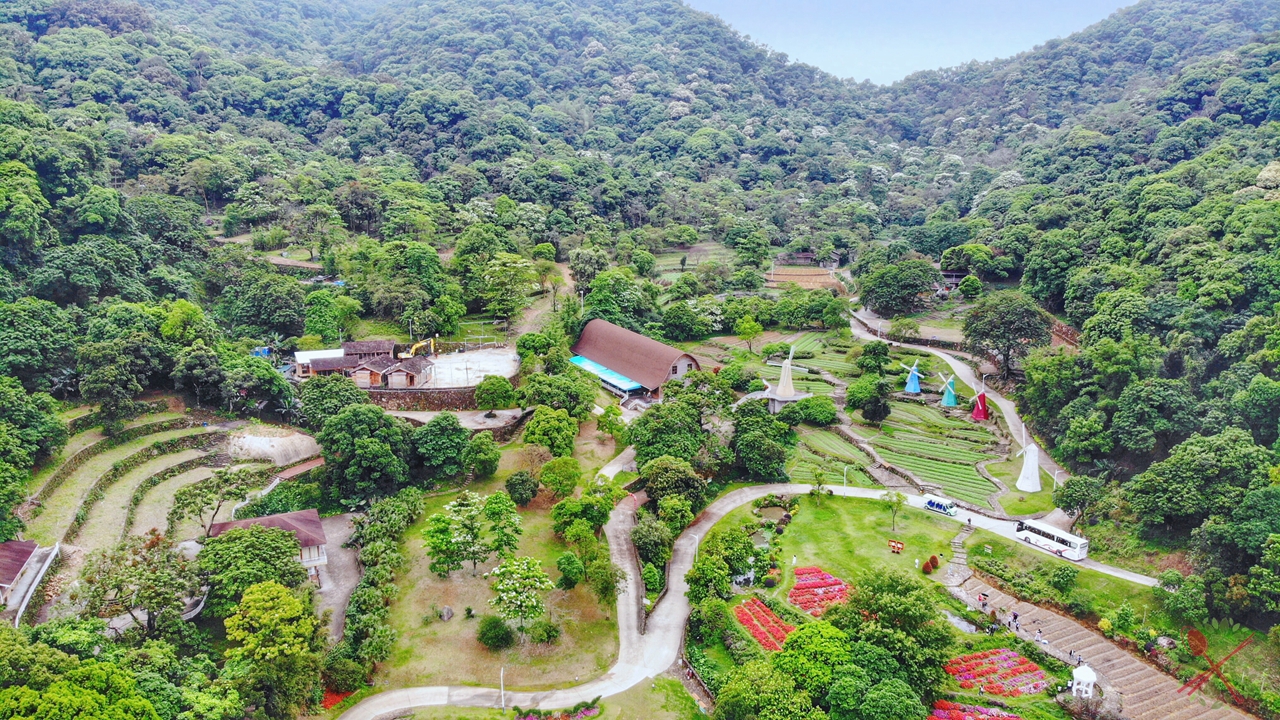 广州簕杜鹃瀑布,广州附近的高山瀑布