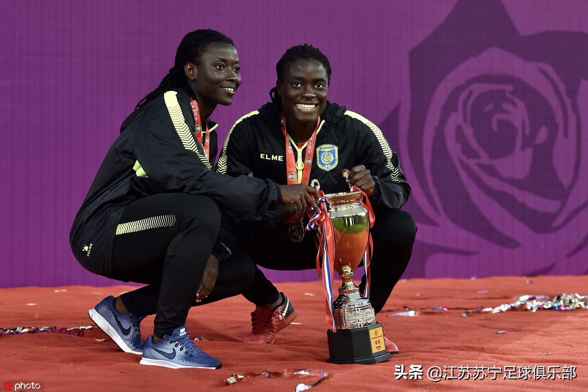 媒体声音|法新社关注苏宁女足“黑风双煞”塔比莎+阿多