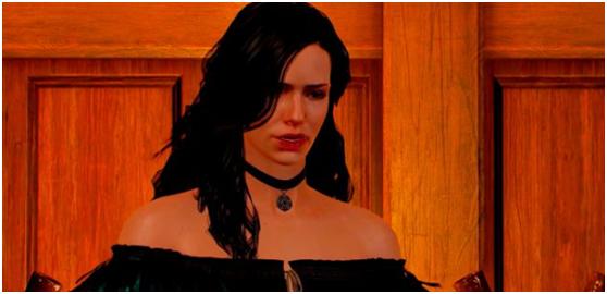 《巫师3》：从不喜怒于形的叶奈法，原来是官方钦定的唯一女主