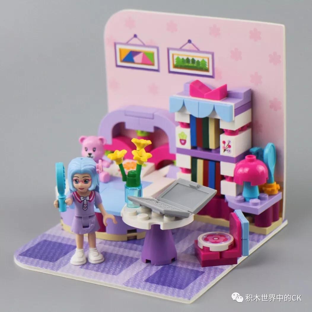 家里有小公主的来看看啦启蒙4101卧室套装“四朵金花”的房间