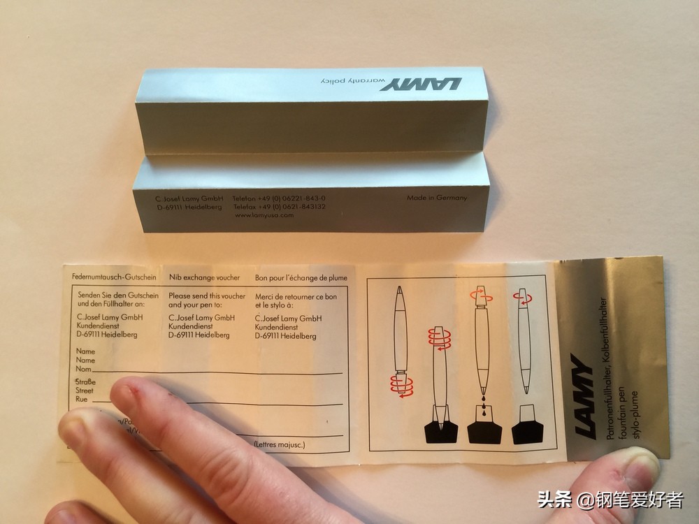 lamy钢笔墨水怎么区分假和真,lamy钢笔笔尖怎么辨别真伪