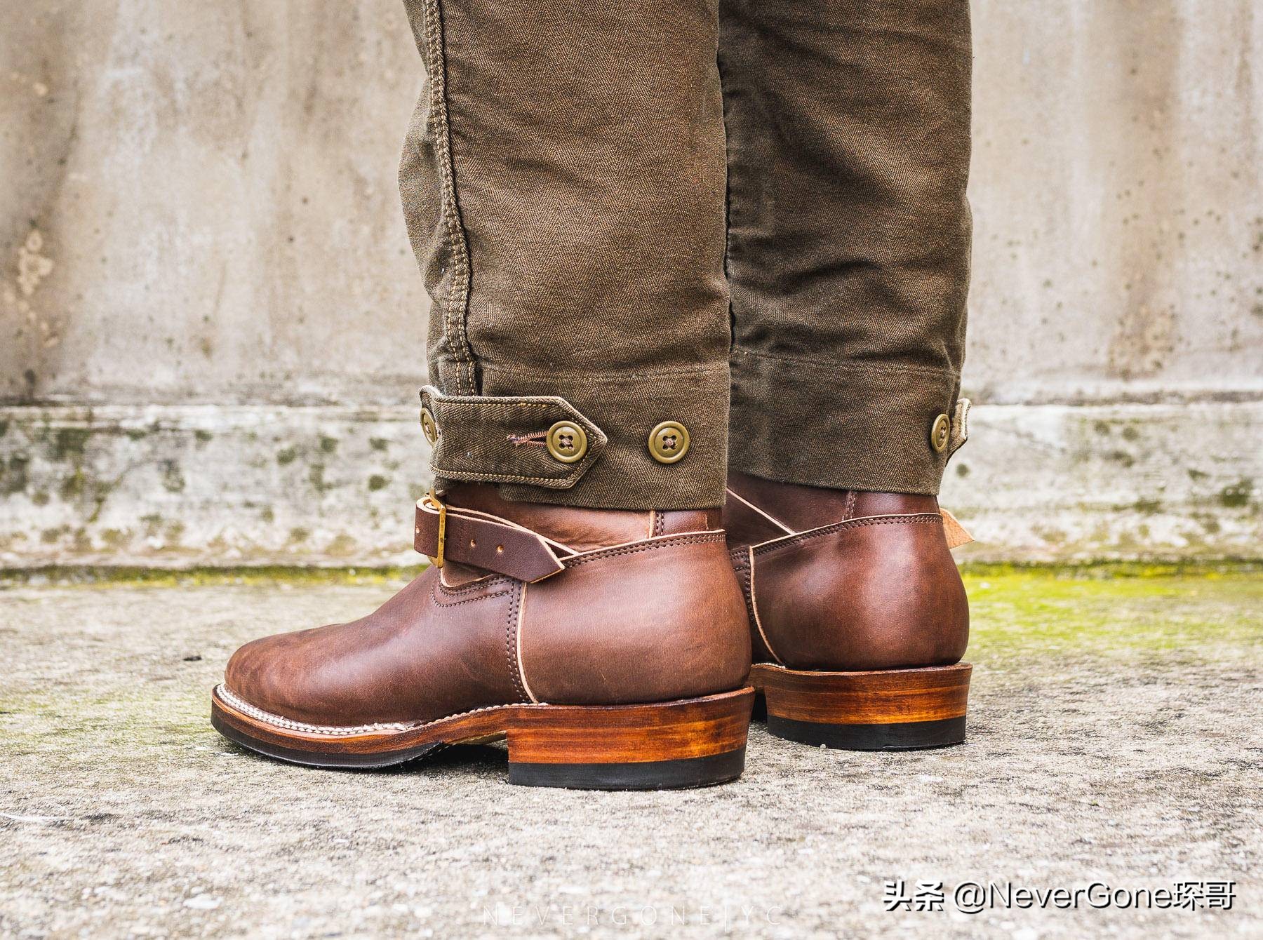 一双少见但高端的电工雨鞋——Viberg2060马皮工程师