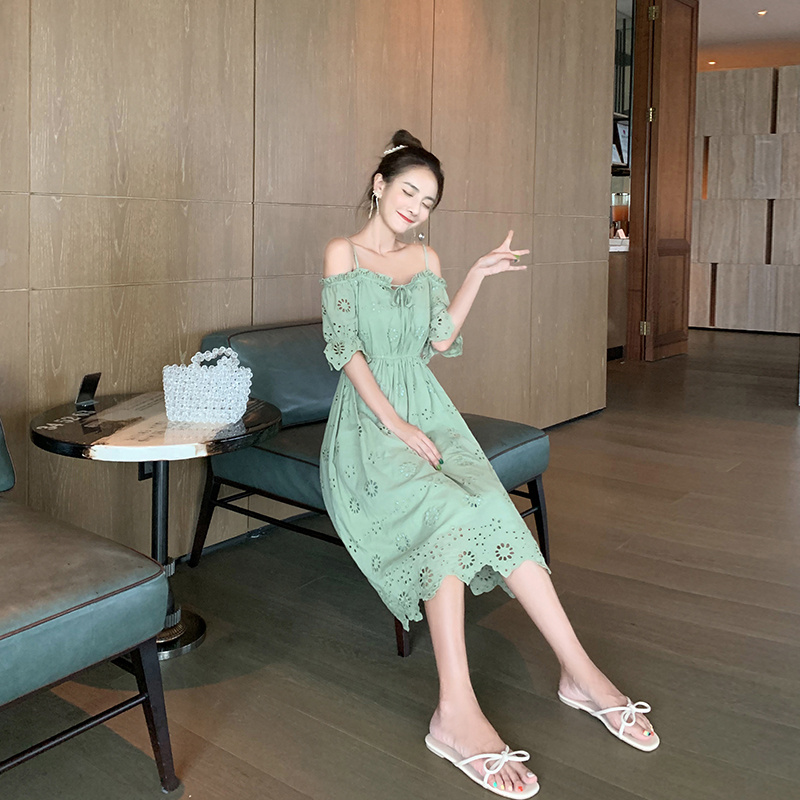 夏季连衣裙小个子微胖学生,小个子女生连衣裙推荐夏季学生