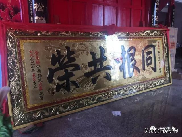 阜南张氏祠堂落成庆典仪式,张氏祠堂唱戏人山人海