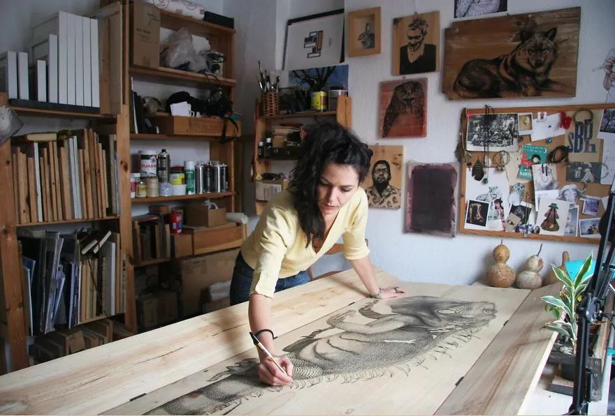 3d立体画写实彩铅,超写实彩铅手绘细腻的让人咋舌