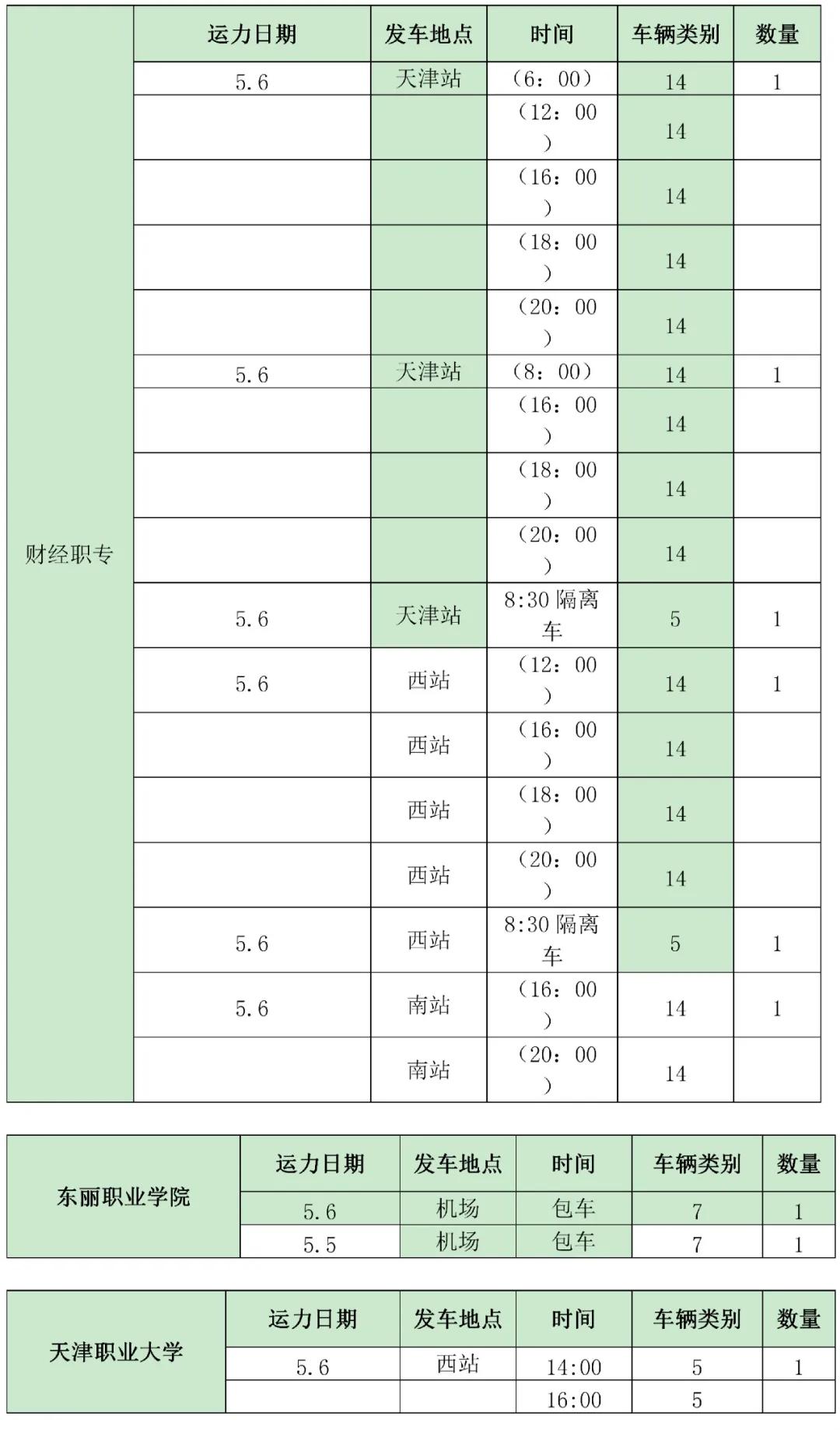 今日起,24小时“专车”服务,天津学生不要太幸福哟!