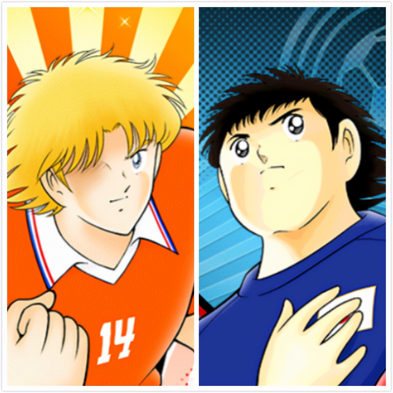 足球小将冠军比赛日本对阵德国,足球小将vs荷兰青年队