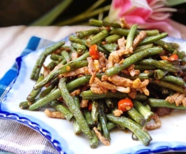 大厨豆角的做法,大厨教做豆角