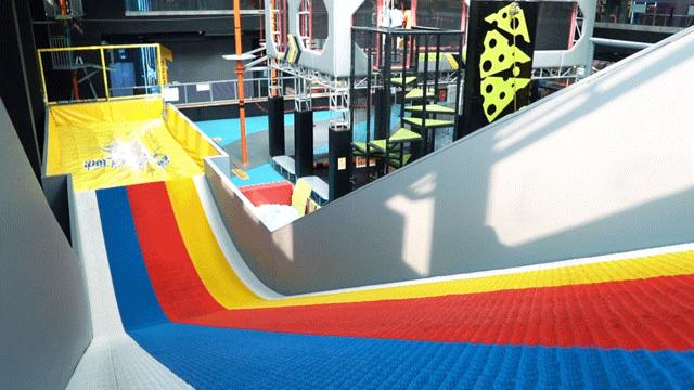 畅玩10000平米的主题乐园,郴州彩虹滑梯高空滑索