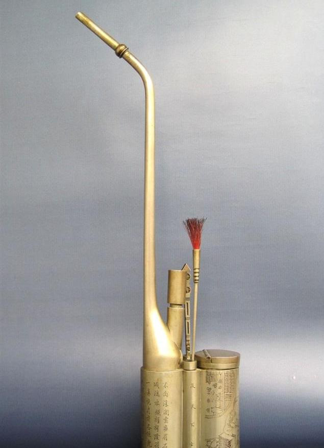 水烟袋古董,水烟袋老物件