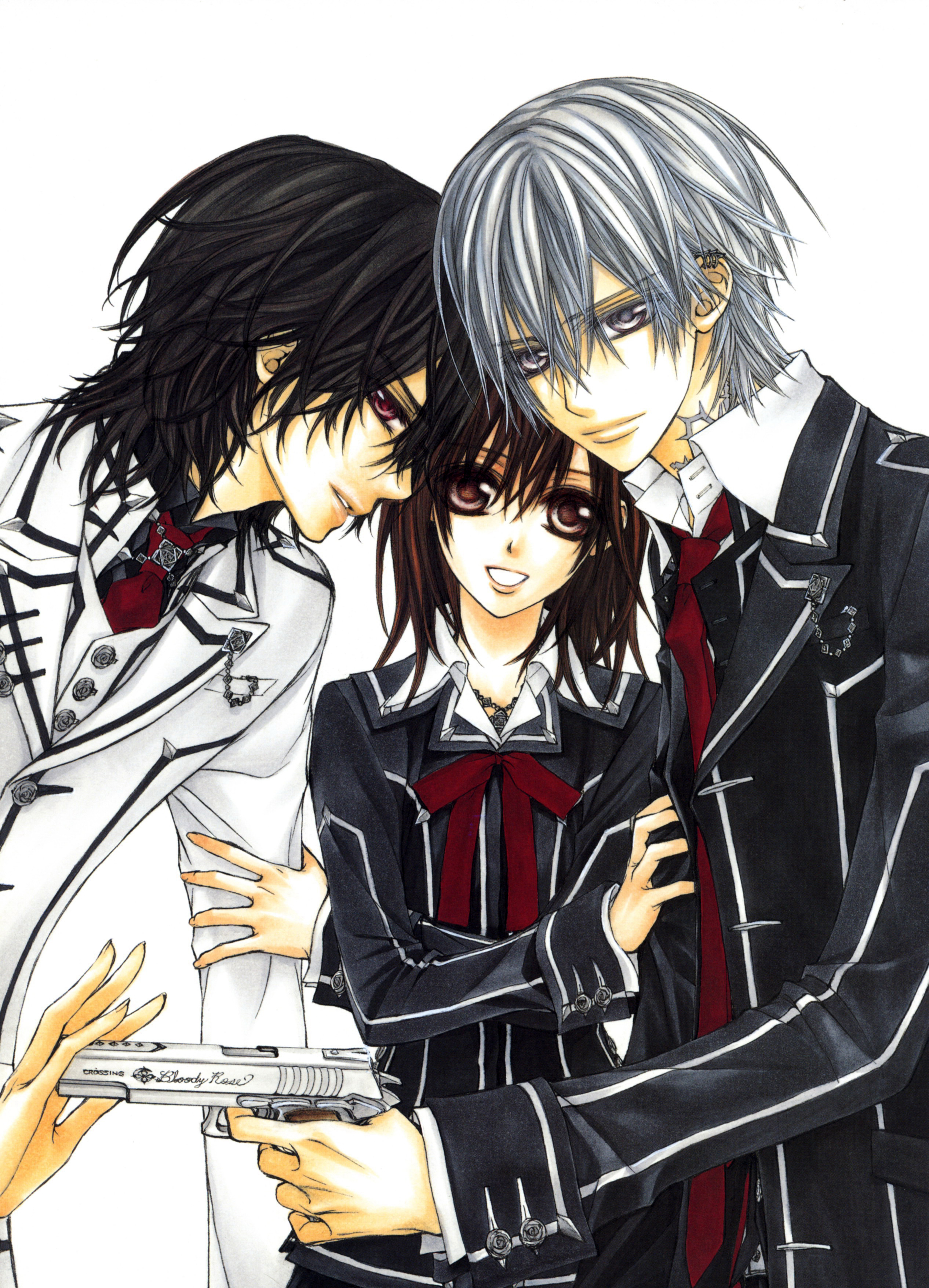 有关帅气吸血鬼的漫画图片,画风超精致的日本吸血鬼漫画