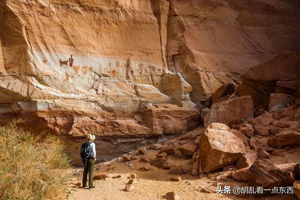 探访恐龙遗迹追寻恐龙,美国一公园发现恐龙世界恐龙足迹