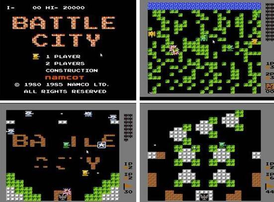 fc游戏烟山坦克,fc烟山坦克效果图