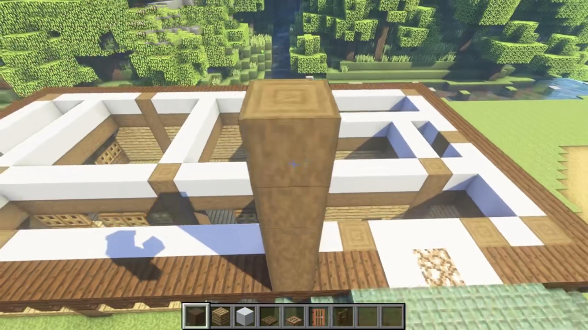 我的世界建筑方块的用法,我的世界mc建筑教程简单易做