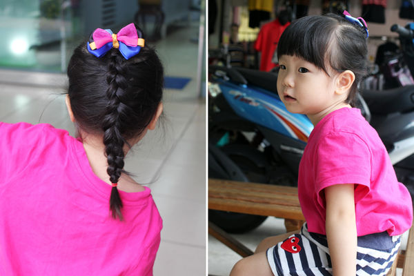 褶皱纸发饰蝴蝶结,怎么做立体蝴蝶结头饰教程