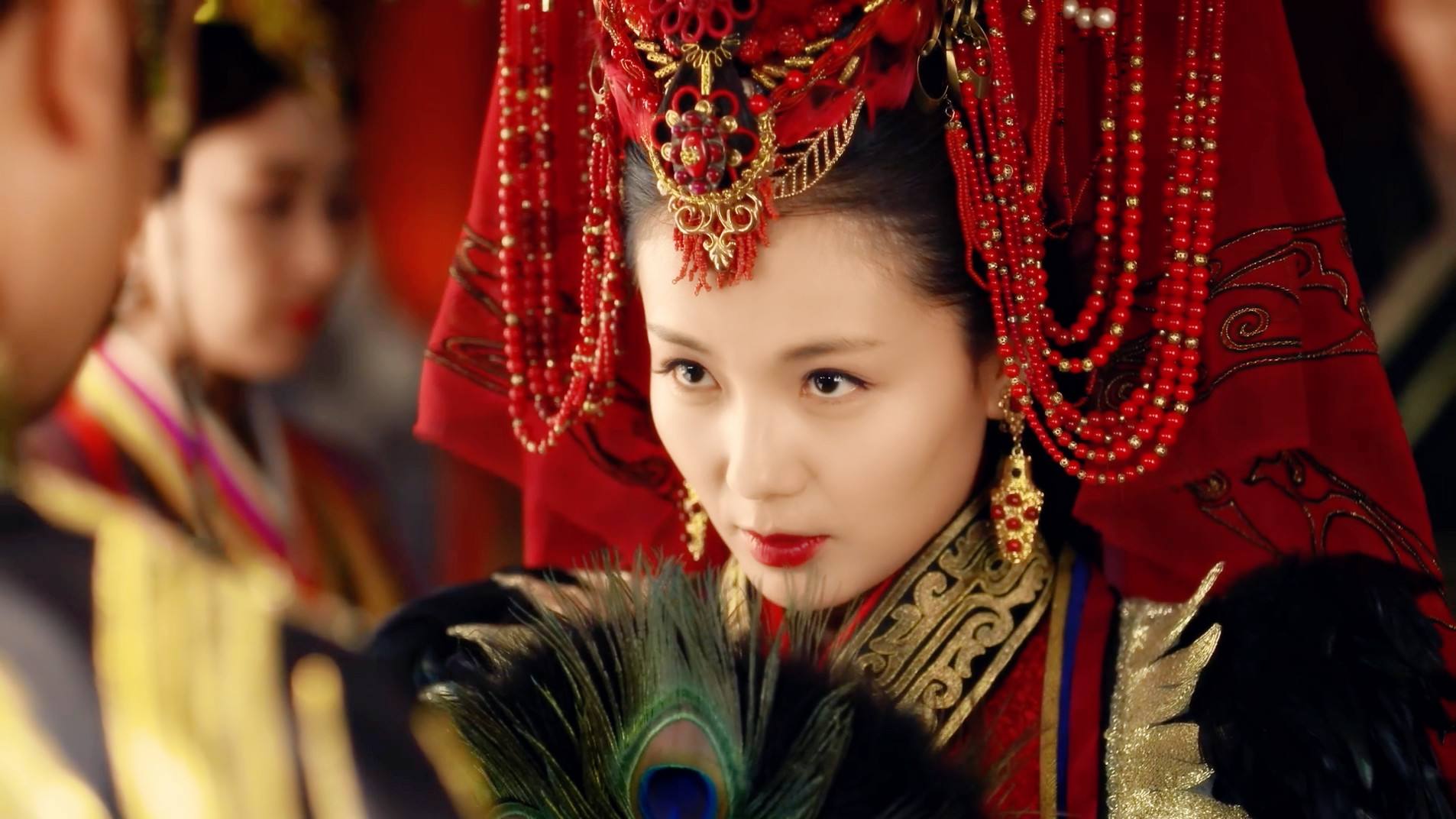 古代女子怎么用胭脂,古代美女化妆用的胭脂