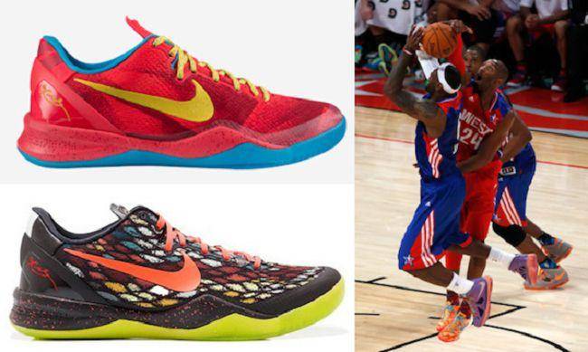 kobe退役之战穿的鞋,kobe退役时的鞋子